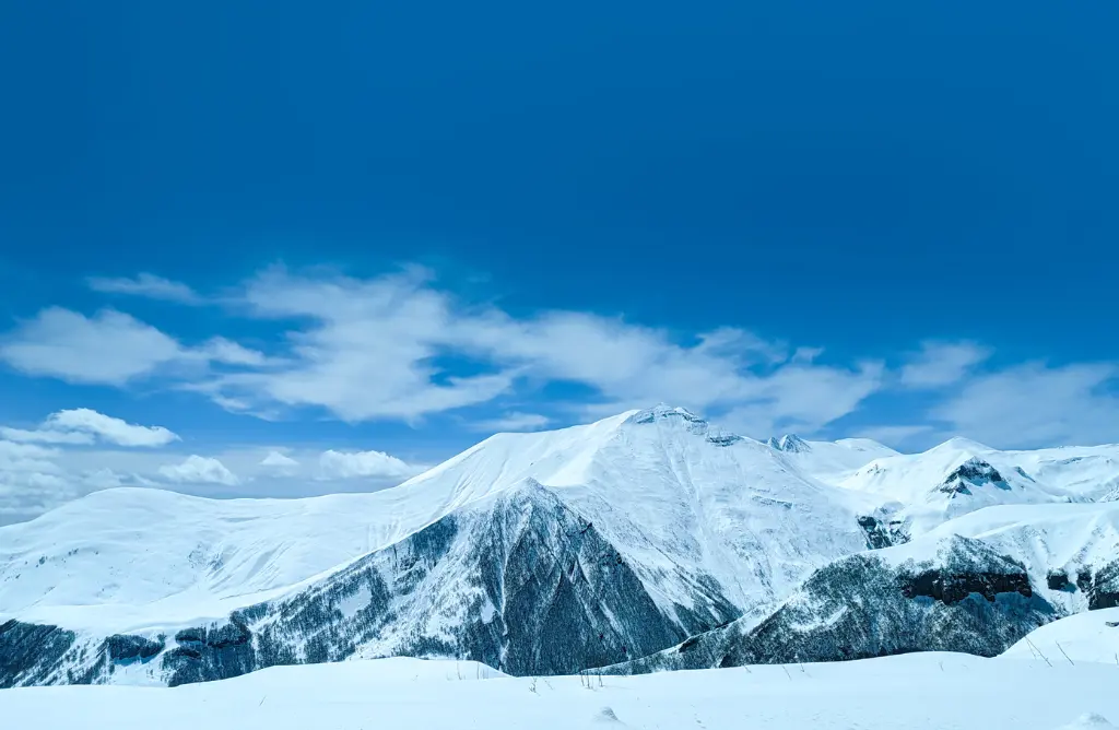 mountains, caves, and food of Georgia 